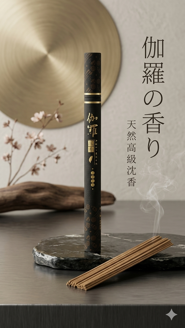 伽羅沉香臥香 7寸