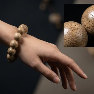 馬來虎斑沉香木手珠 16mm×14顆